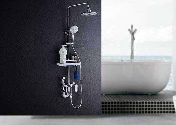 Triple Function Bath Shower Set Rainfall And Adjustable Handheld Head ROVATE