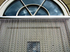 Decorative Aluminum Metal Chain Link Curtain For Window,Chain Fly Screen