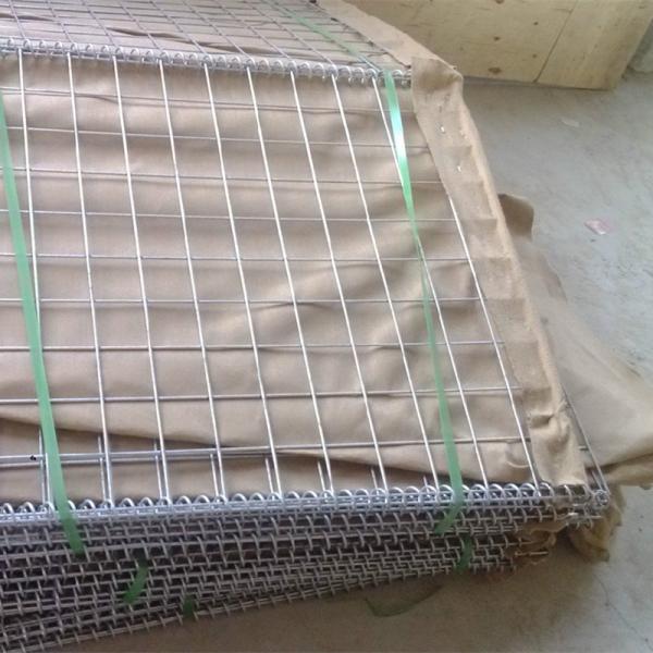 ISO Military Welded Gabion Box 3-6mm Wire Diameter 1.98x2.3x1.8m