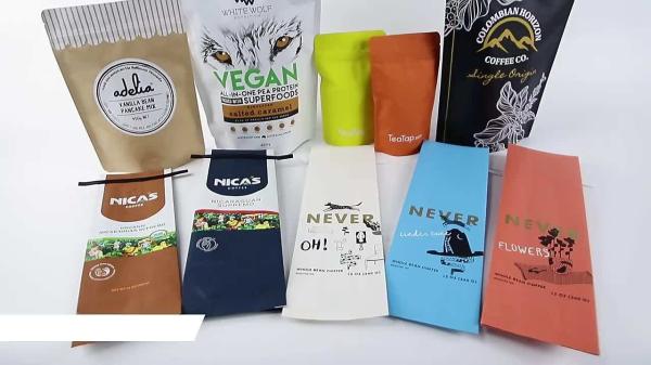 Kebabs Aluminum Foil Paper Bag Heat Resistant BBQ Takeaway Bag Chicken Hot Dog Kraft Packaging Bag