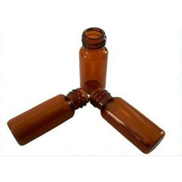 Бутылки Коместик янтарные стеклянные с падением для фармацевтического, химикатом ДИН 18мм янтарным