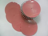 Micro Heat Pipe Thermal Conductive Rubber Sheet Gap Filler 1.75g / cc with Adhesive Coating