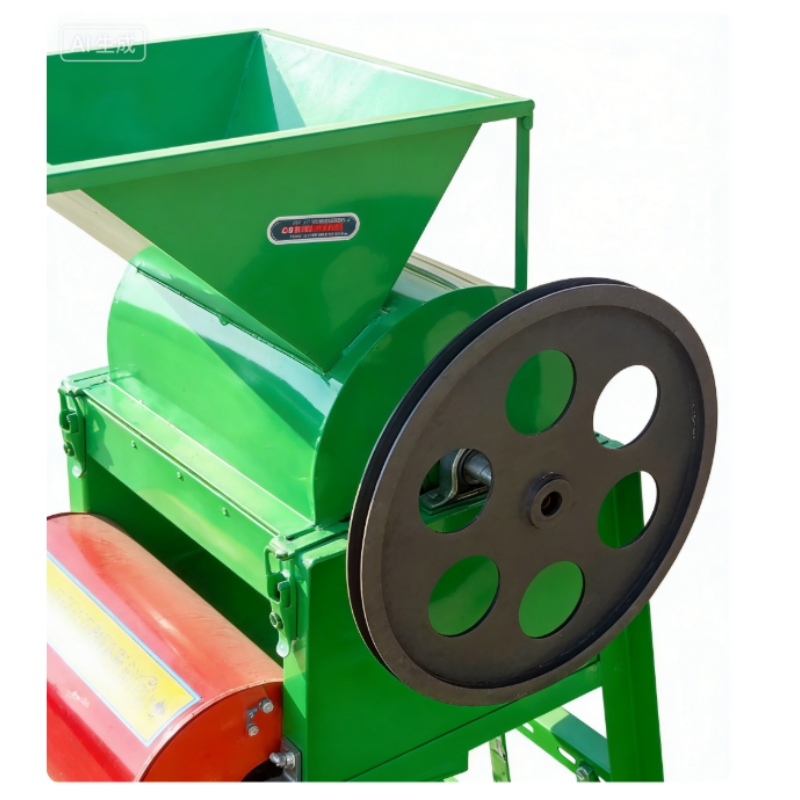 Portable Peanut Sheller Machine Carbon Steel Nut Cracker Machine For Farm Processing
