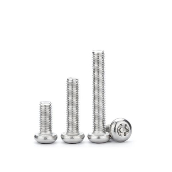 Serviço OEM fornecido A2-70 Torx Pin Screws de aço inoxidável para necessidades anti-tamper