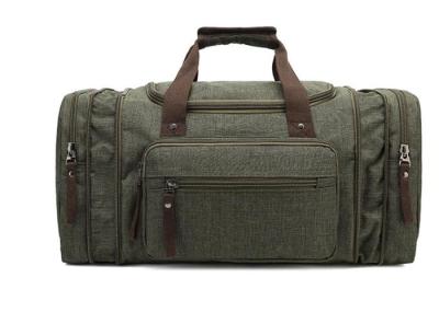 Canvas 5 Colors Overnight Carry On Size Duffel Bag