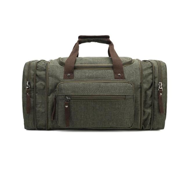 Zipper Closure 50L Carry On Duffel Bags Overnight Weekend Bag For Travel