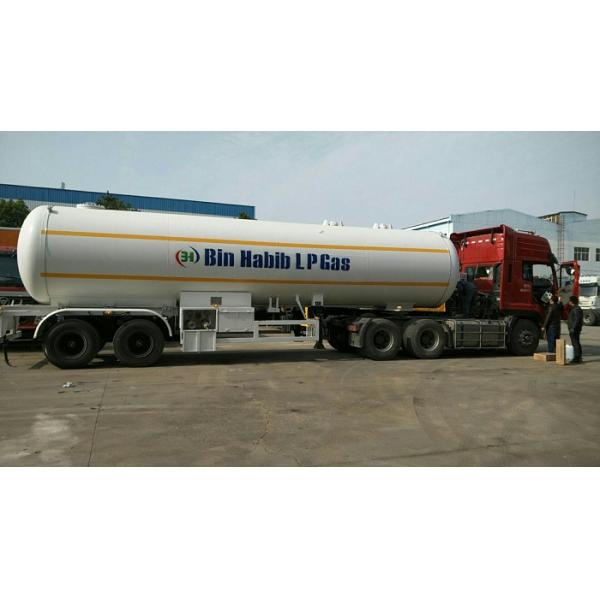 18MT LPG Tanker Truck Trailer Customized 2 Axle Gas Transport Semi Trailer
