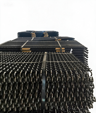 Hot-dipped Galvanized Crimped Wire Mesh with Customizable Aperture for Construction Wall Protection