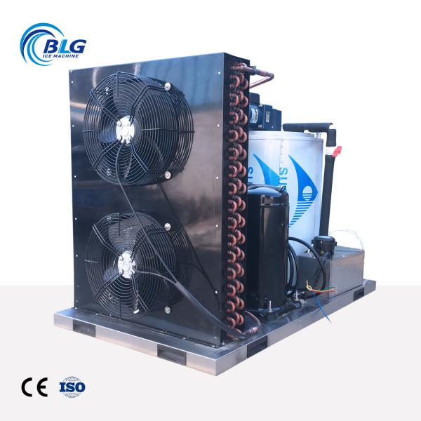 BLG Best Stainless Steel Air-cooled 1ton 380V Automatic Commercial Bar Flake Ice Machine for Marine Fishing Boat Use