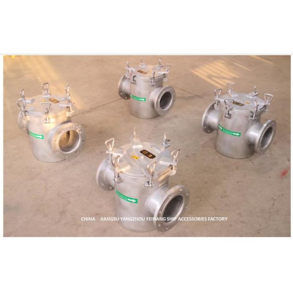Marine Sea water Filter For Daily Fresh Water Pump AS150 CB/T497-2012 Carbon Steel Galvanized Stainless Steel Filter