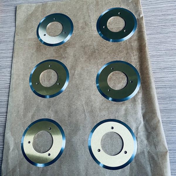 Slitter Cutting Machine Blades Bearing Round Slitting Knives Plastic Cutter Circular Blade Case Mexico Philippines