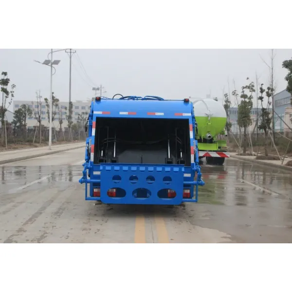 Dongfeng 6Cbm -20Cbm Waste Compactor Garbage Truck , Compressed Rubbish Collector Truck