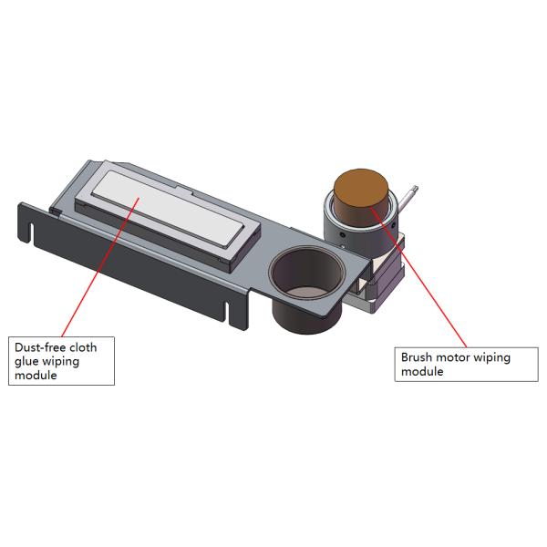 Dust-Free Brush Laminated Process Cleaning Module Auger Jetting Valve Dispensing Automated Maintenance