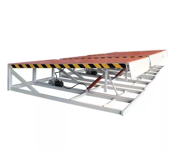 Nivelador de muelle de carga integrado hidráulico estacionario de carga automática de alta calidad 8000KG