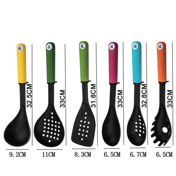 Silk Printing Nylon Kitchenware Set Perfect for Kitchen Tools and Cuisine Accessories