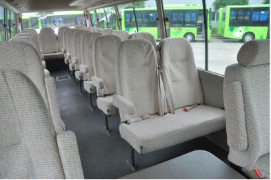 Подержанный мини-кошер Ankai Coaster 23 места RHD/LHD багажная стойка Дизельный двигатель