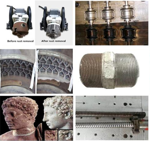 IPG Electric Laser Rust Removal Machine No Chemical Reagents Dust Free