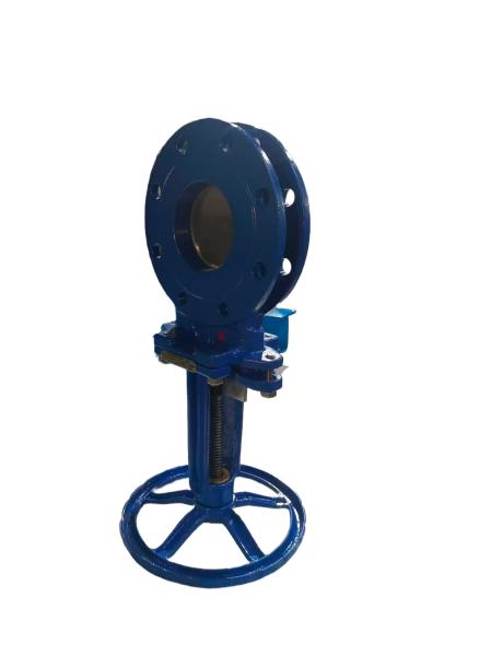 Knife Gate Valve for Demanding Environments and High-Pressure Applications Self-Cleaning Function