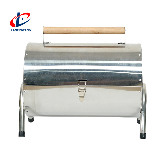 Flip Top Barbecue Grill for Quick Cooking / Portable Grilling
