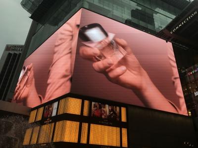 P4 P8 Outdoor LED Screen SMD Front Acccess / Rear Access 90 Degree Angled