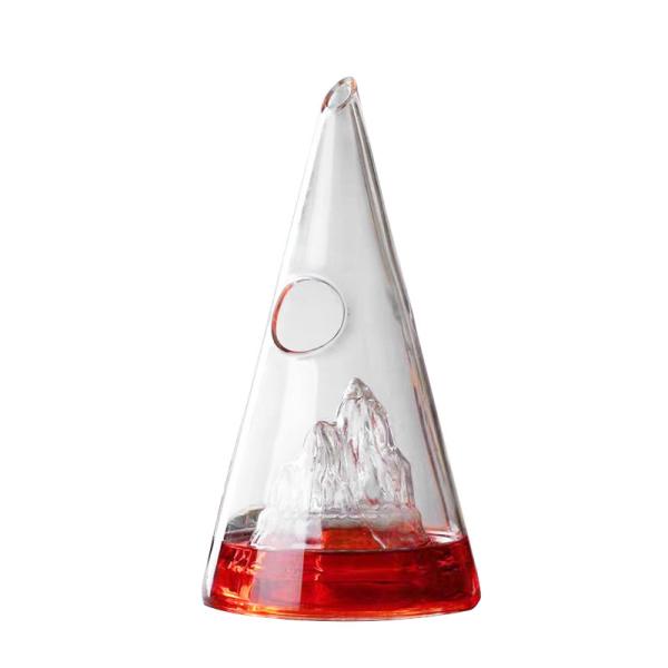 Bulk Wholesale Lead-Free Crystal Wine Aerator Decanter | Artisan-Made 750mL Trade-Ready Carafe