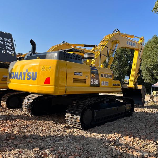 PC350-7 Used Komatsu Excavators Hydraulic 1.4m3 Capacity Bucket Cummins Engine