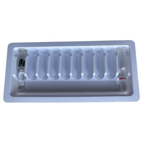 PET packaging tray customization medicine water injection ampoule tray customization