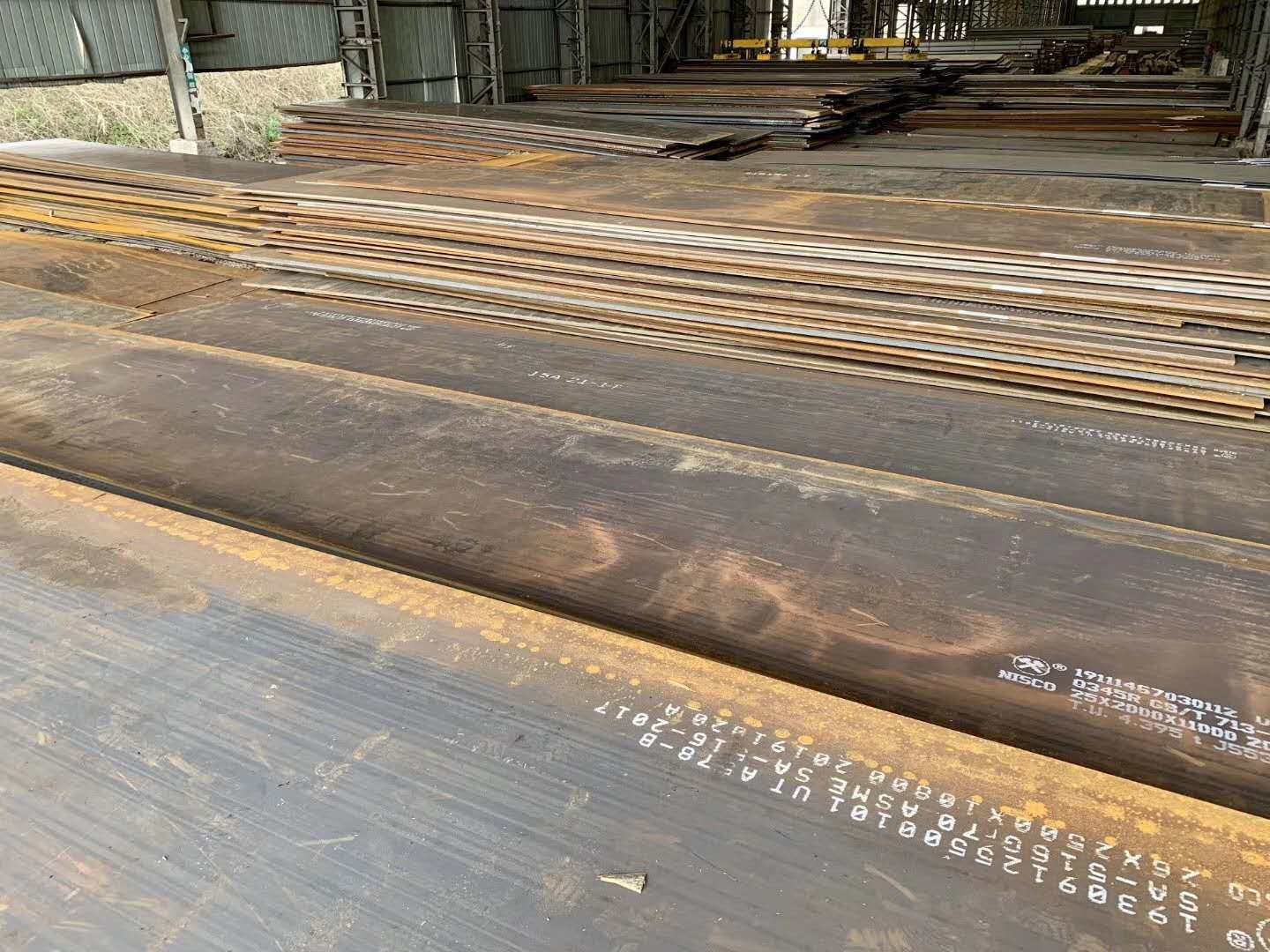 EN 10204 плиты легированной стали CS ASTM A516 Gr.70 3,1 ранг 60 ASME SA 516