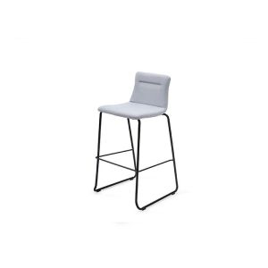 Metal Frame Bar Stool And Table Indoor Upholstered Counter Chair Lounge Bar
