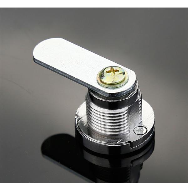Zinc Alloy Metal Cabinet Quarter Turn Cam Lock With Protective Cover Dust Cover