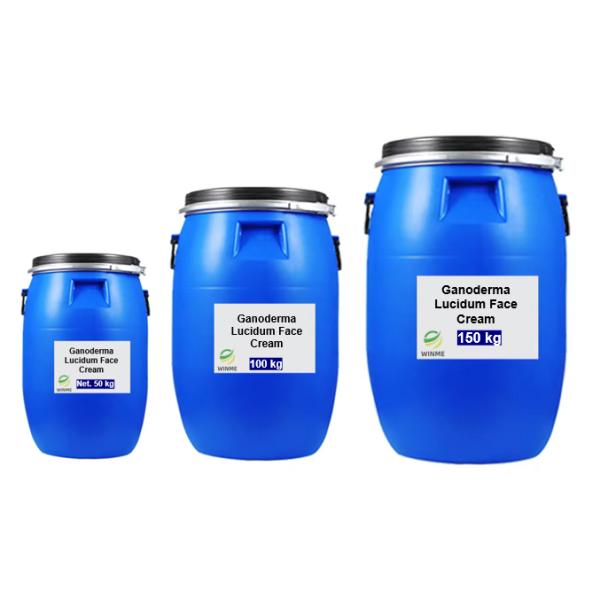 Crème pour le visage à base de plantes naturelles Ganoderma Crème anti-âge réparatrice de la barrière cutanée