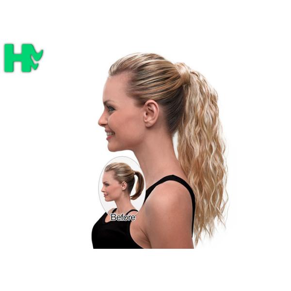 8A Straight Synthetic Clip In Hair Extension Heat Resistance Clip In Hair Pieces