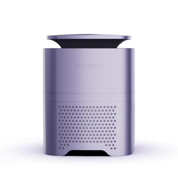 Purple Hepa Filter Portable Desktop Air Purifier Negative Ions For Dust Mites