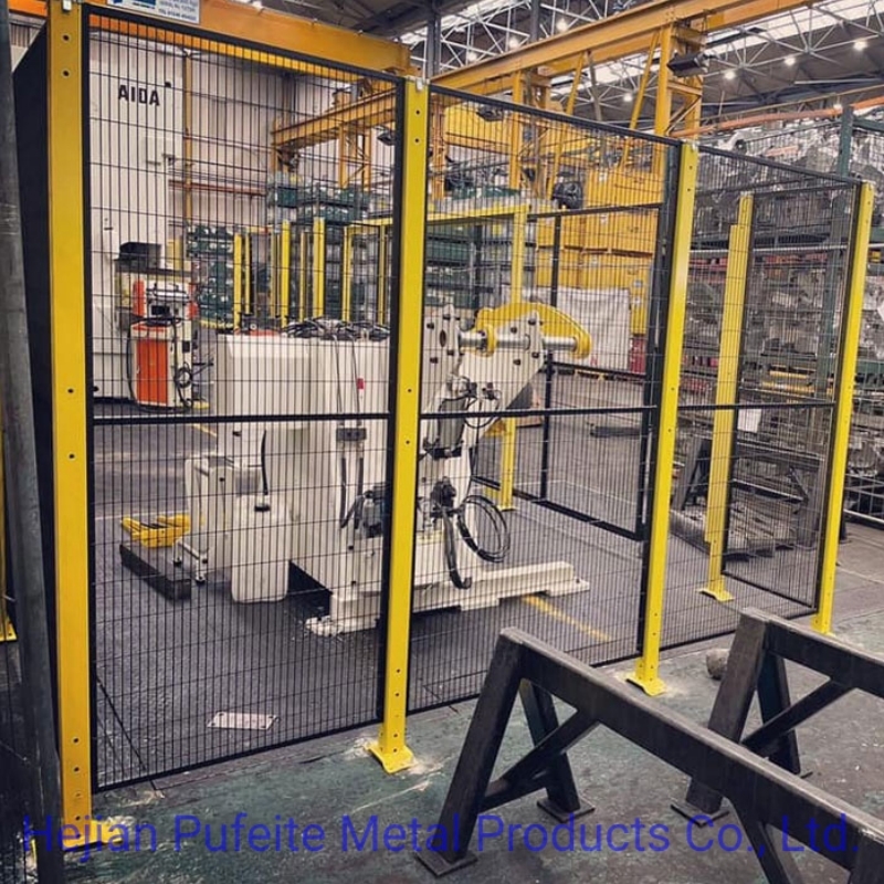 2/2.2/2.5m High Robot Safety Fence Enhancing Workplace Safety Around Robotic Automation Systems