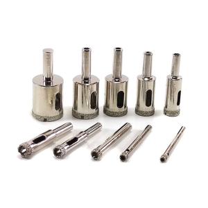 Porcelaine en verre de galvanoplastie Diamond Core Drill Bit efficace de tuile