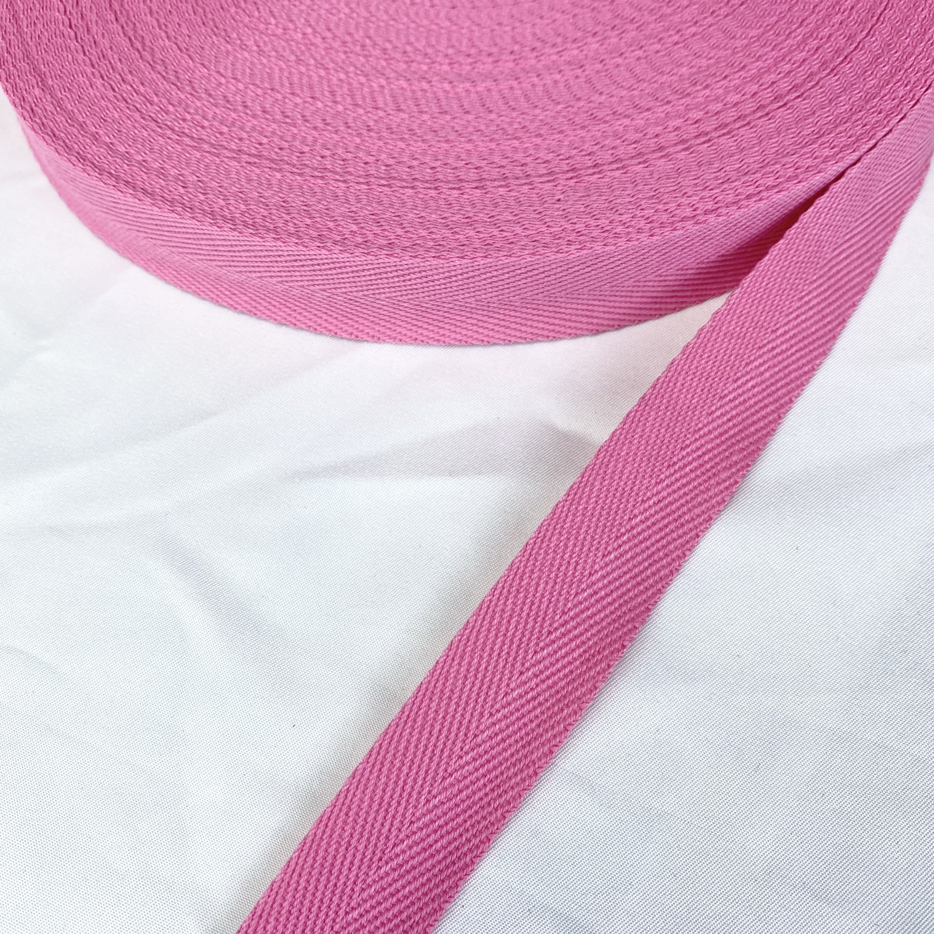Herringbone polyester-cotton webbing Various colors Backpack strap Belt Handbag strap
