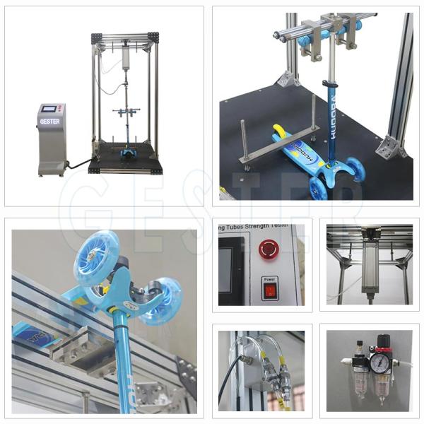 170kg EN 71-1 Toys Testing Equipment For Scooter Steering Tubes
