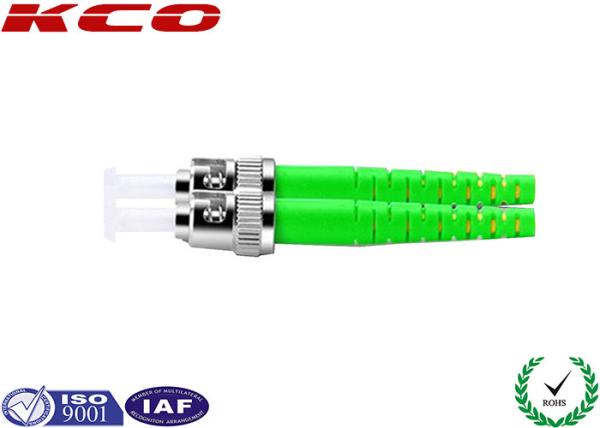 FTTH CATV ST / APC Optical Cable Accessories Twist Lock  2.5 MM Ferrule