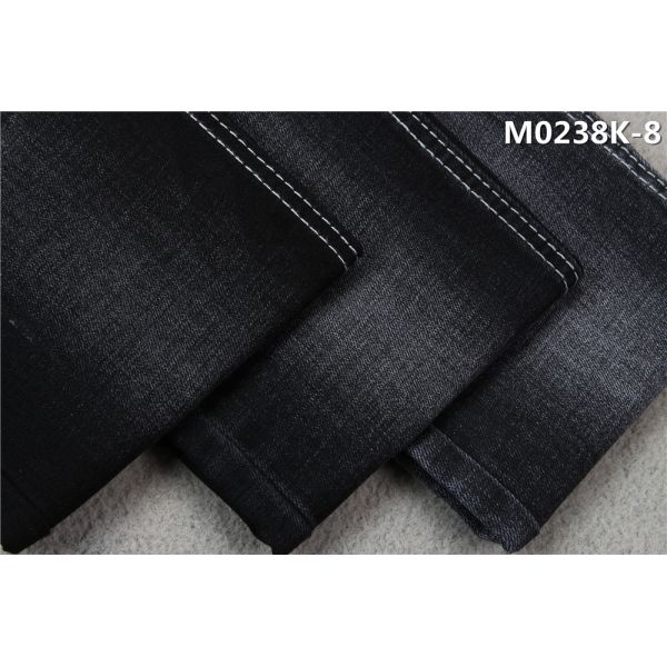 Dark Black Denim Fabric Power Stretch Jeans 10 oz High Quality Skinny Legging Jeans