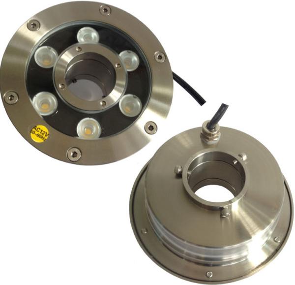 50000 horas de luzes subaquáticas da fonte de 145mm 12V 9W