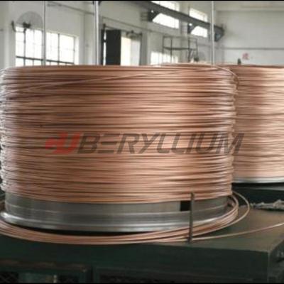 Fio de cobre CDA do berílio de Td01 C17200 172 1/4 de multa dura para o elétrodo de soldadura