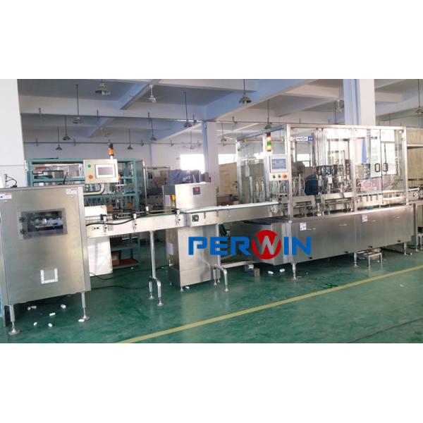 Автоматическая стеклянная бутылка/пластиковая завалка брызг бутылки и покрывая м