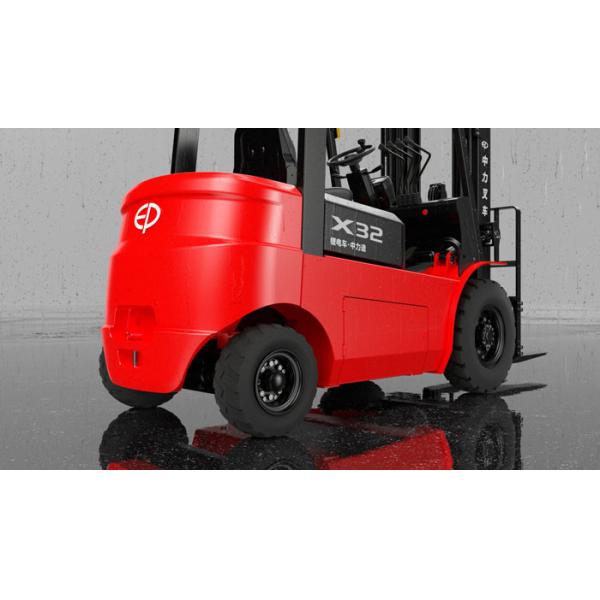 2.5T 3T 3.2T Camion élévateur électrique Prix contrepoids Li-ion Entrepôt Camions élévateurs