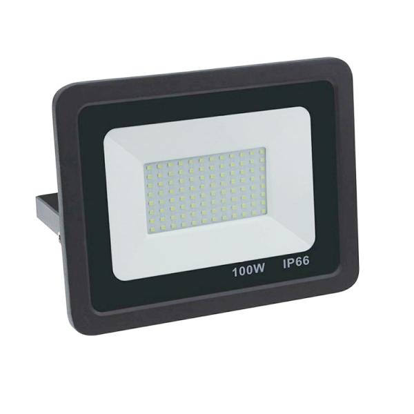 Luzes de inundação exteriores do diodo emissor de luz IP65 10 a 200 watts certificação do CE do ângulo de feixe de 120 graus