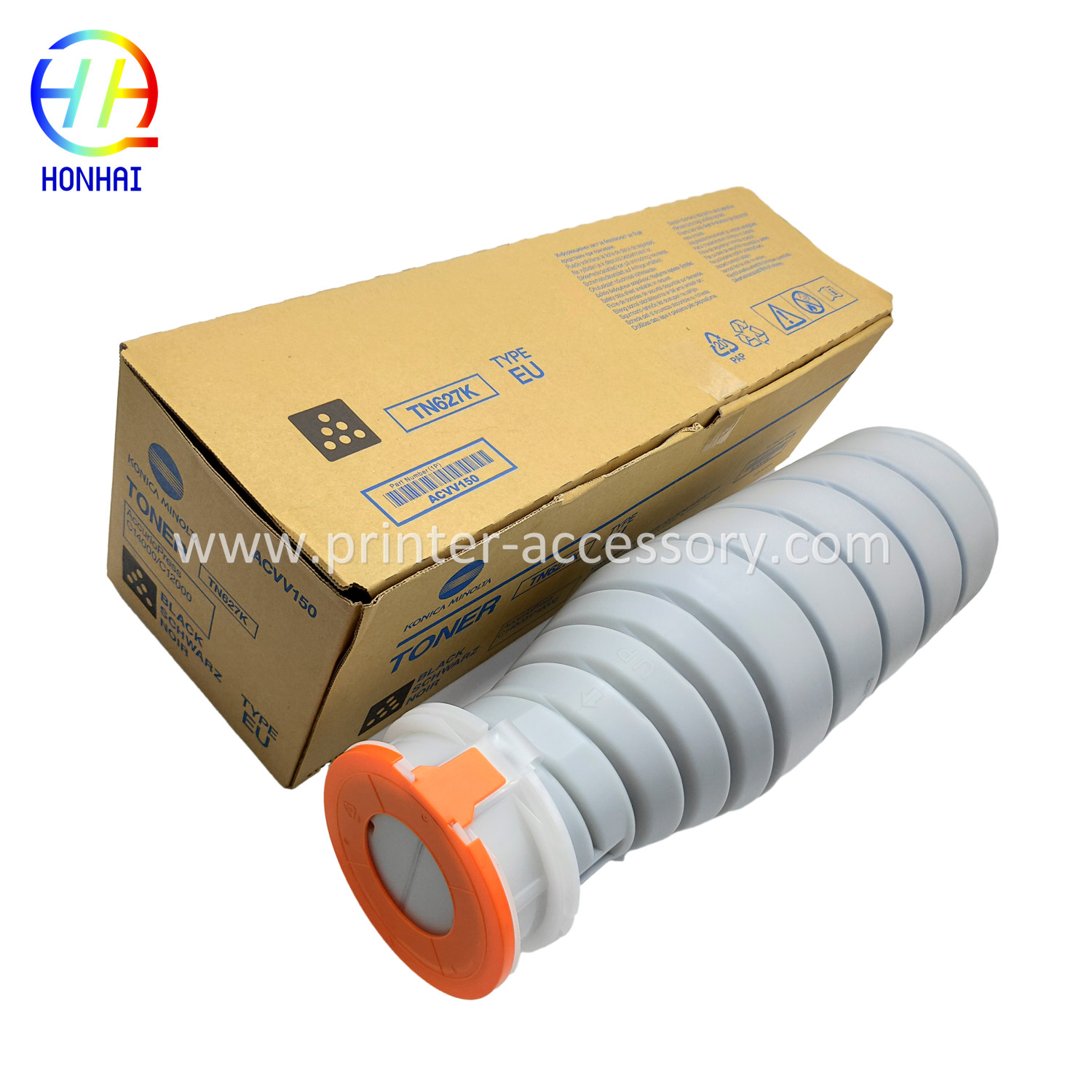 Оригинальный новый тонерный картридж для Konica Minolta Accurio Label C12000 C14000 TN627 ACVV150 ACVV250 ACVV35 Копировщик