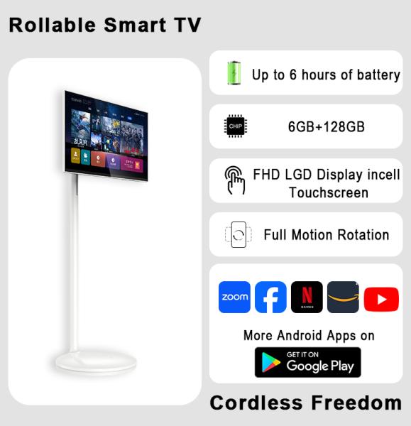 どこでもデモ：LG StandByMe TV ポータブルTV タブレット コードレス電話 体験ゾーン
