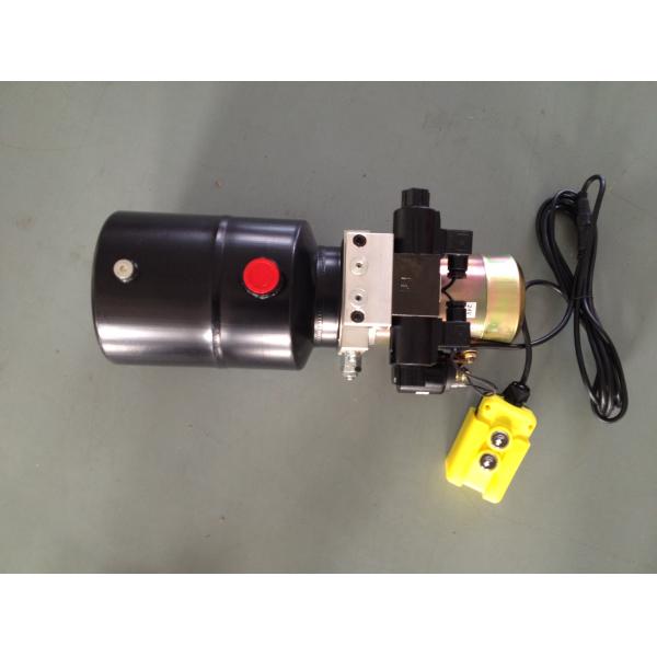 DC 12V 1.6KW Work Pressure 18Mpa with Round Steel Tank Mini Hydraulic Power Packs for Fork-lifts