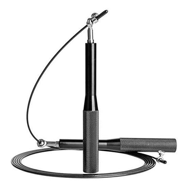 PVC Coated Steel Wire Durable Jump Ropes With Anti Slip Aluminum Handles