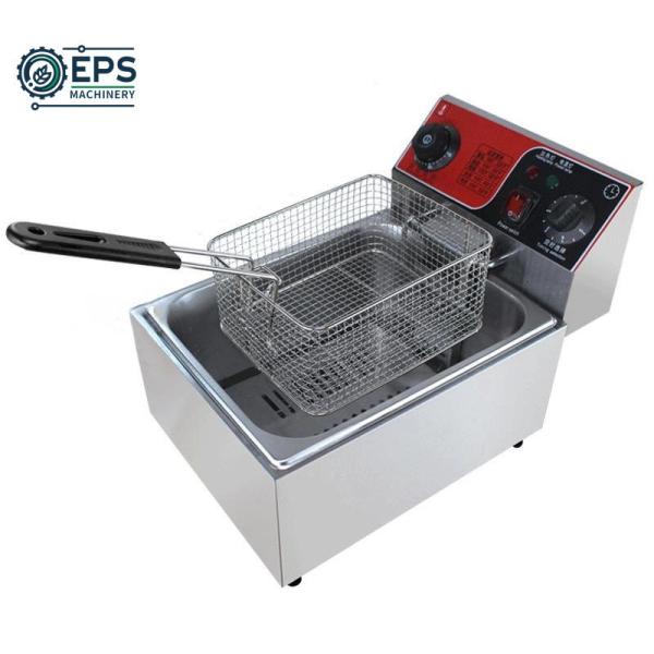 Volume Snack Production Frying Machine with EPS 405X241X204mm Continuous Snack Fryer