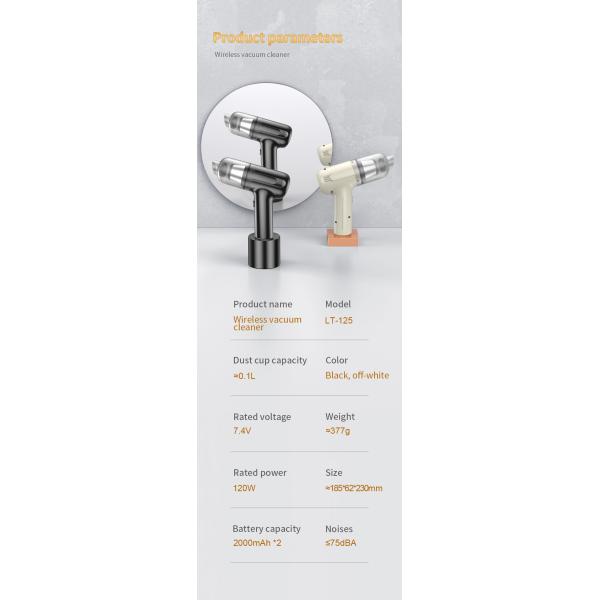 90w 9000PA Wireless Handheld Vacuum Cleaner with Brushless Motor and USB Power Source